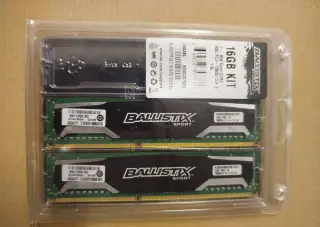 DDR3 16GB /2x 8GB/ 1600MHz Crucial Ballistix Sport