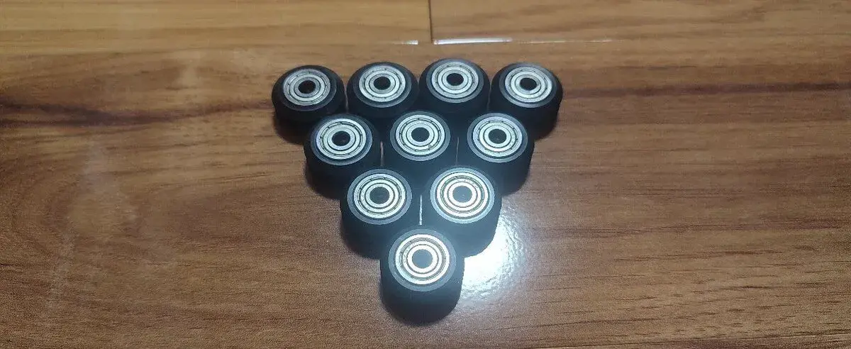 10Ks Pojazdové kolieska Vslot pre cnc, laser a 3d tačiareň