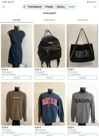 Celý šatník 240 kúskov