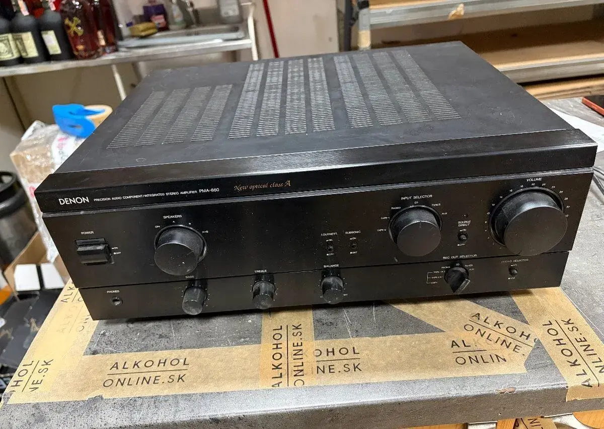 Denon PMA-860 – kvalitný japonský Hi-Fi zosilňovač