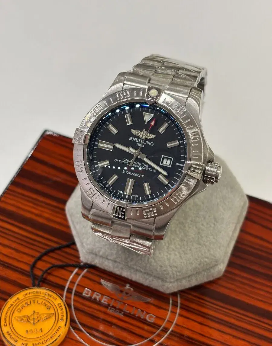 BRTLG Avenger 44mm, Steel, čierne, Nové