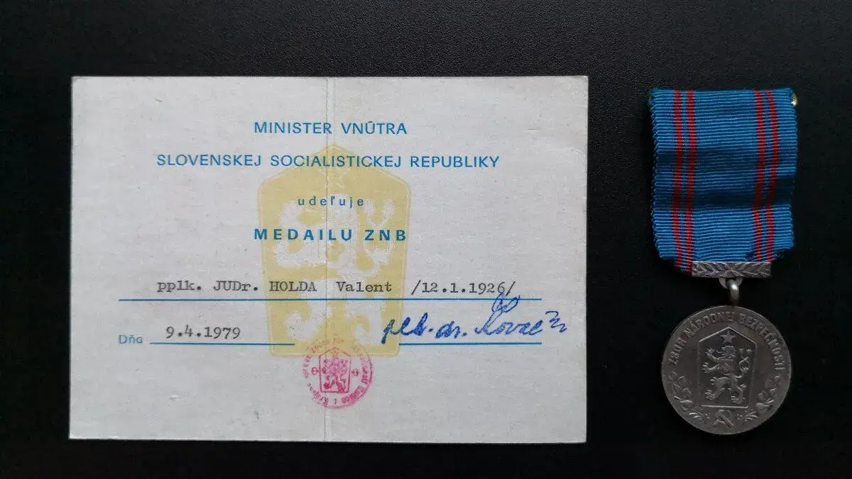 Pamätná medaila za službu v ZNB