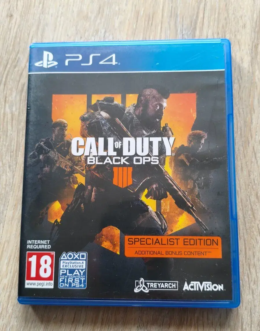 Playstation, Ps4, Ps5 hry, Call of duty black ops 4