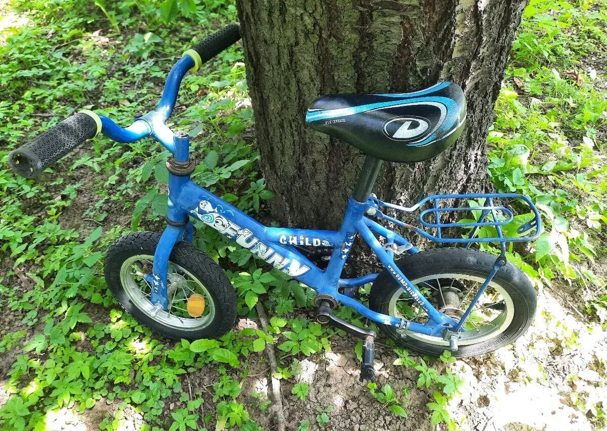 Detský modrý bicyklik Funnu Child