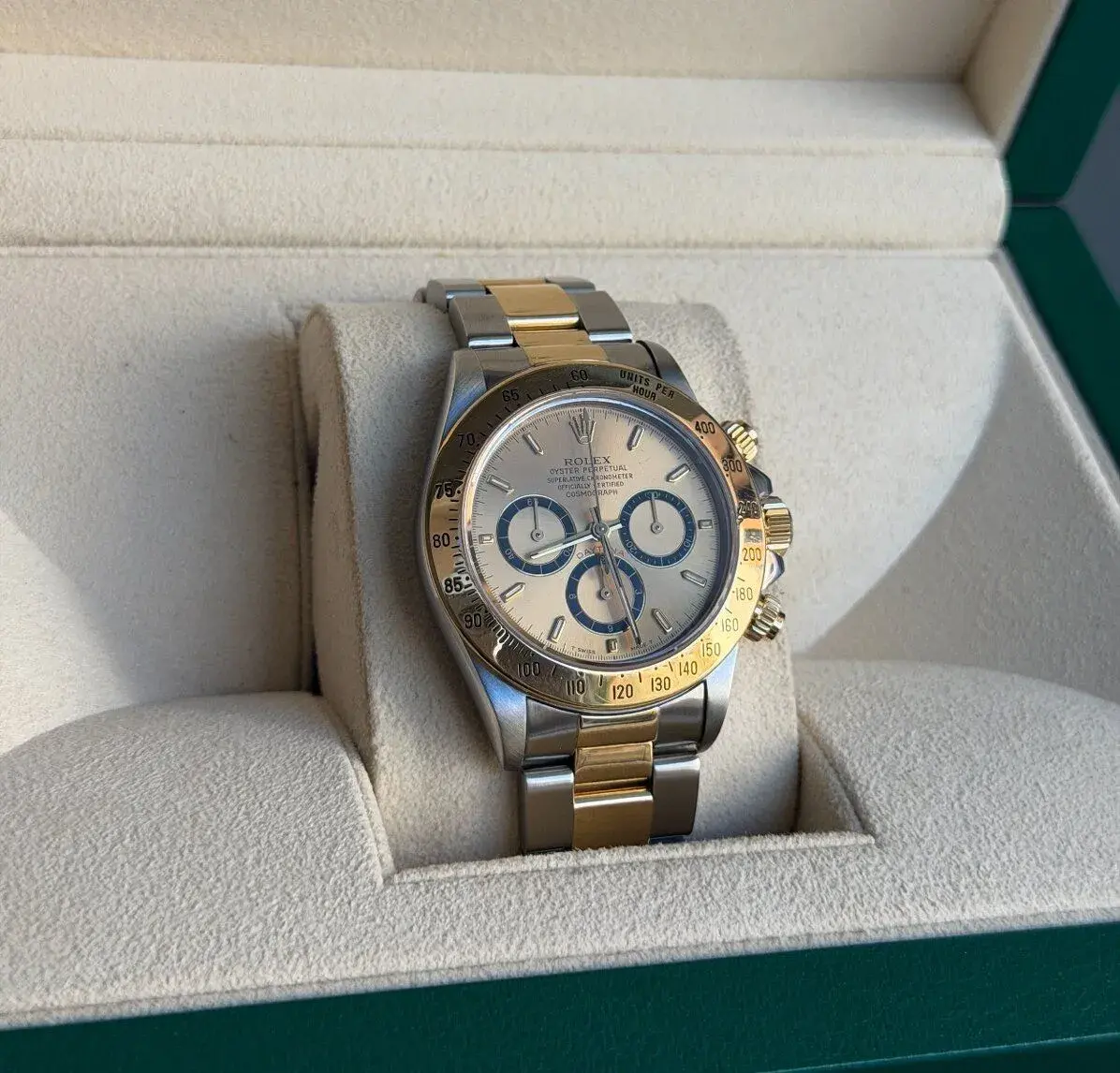 Rolex Daytona Zenith Bicolor Gold/Steel Záruka Po servise
