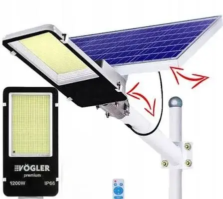 Solárna LED poulična lampa (PROFESIONAL)