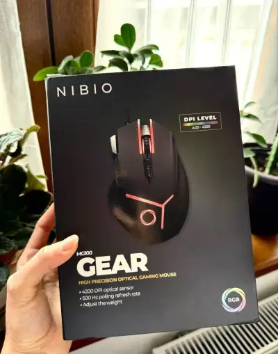 Herná myš Nibio MG100 Gear