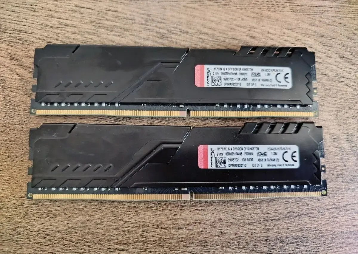 DDR4 KIT 16GB /2x 8GB/ 3200MHz Kingston HyperX FURY