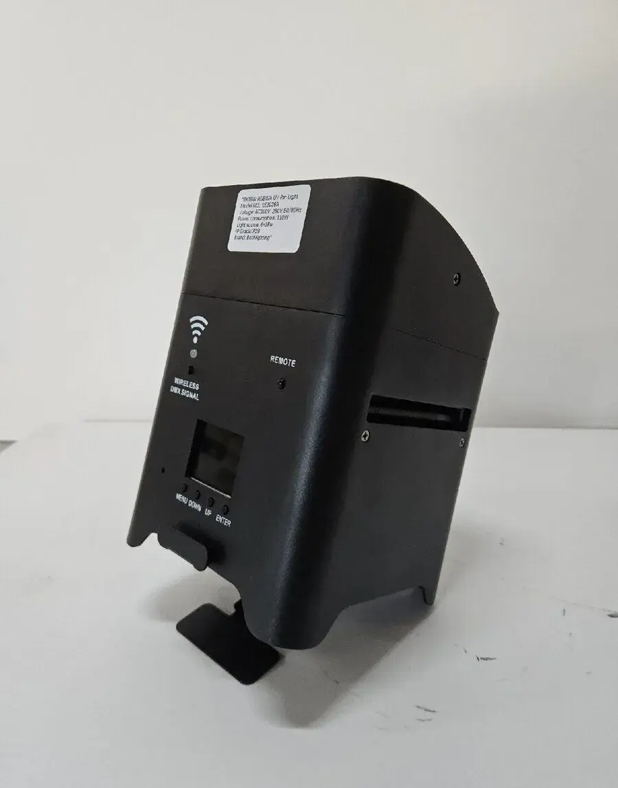 Led Par Wifi Batériové Svetlá 6x18W RGBWAUV