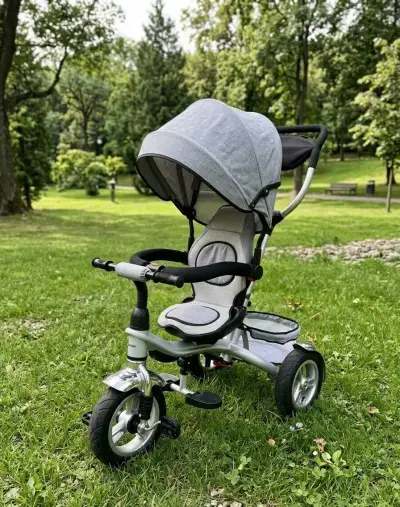 R-Sport Multifunkčná trojkolka 3v1 T3 White-Grey