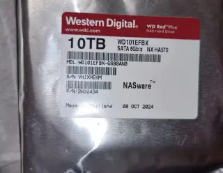 Nový Hdd wd wd101efbx 10tb red plus