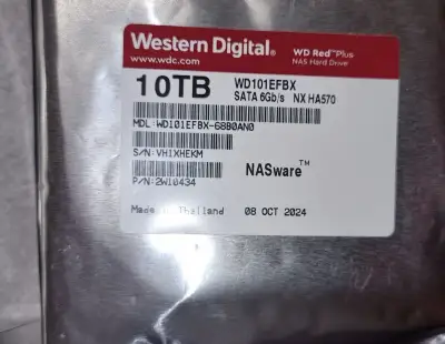 Nový Hdd wd wd101efbx 10tb red plus