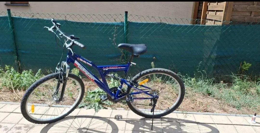 celoodpružený horský bicykel značky Olpran, model Laser 26