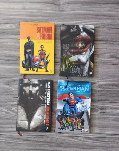 DC komiksy v pevnej väzbe – Joker, Batman & Robin, Superman
