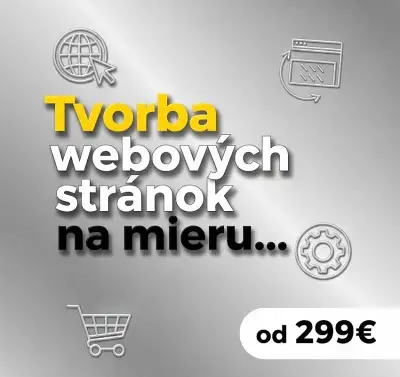 Profesionálna webstránka a e-shop na mieru za férovu cenu