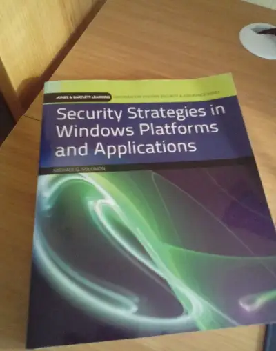 Security Strategies in Windows Platforms and Applications