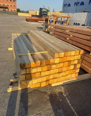 Hranoly 230cm 7,5x7,5cm