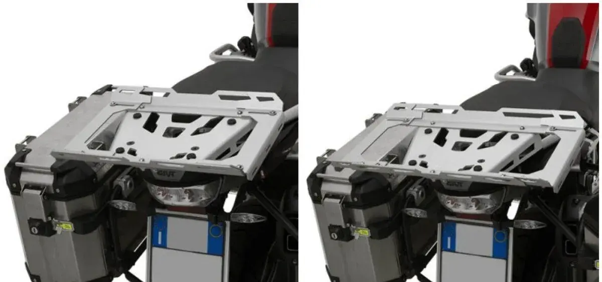 GIVI EX1SRA hliníkový rozšíriteľný nosič na platne SRA