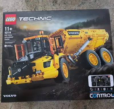 LEGO Technic 42114 Kĺbový dumper Volvo 6x6 – NEOTVORENÉ