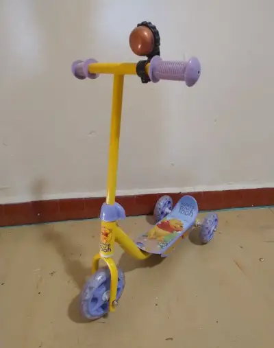 kolobežka, fúrik, vĺčik