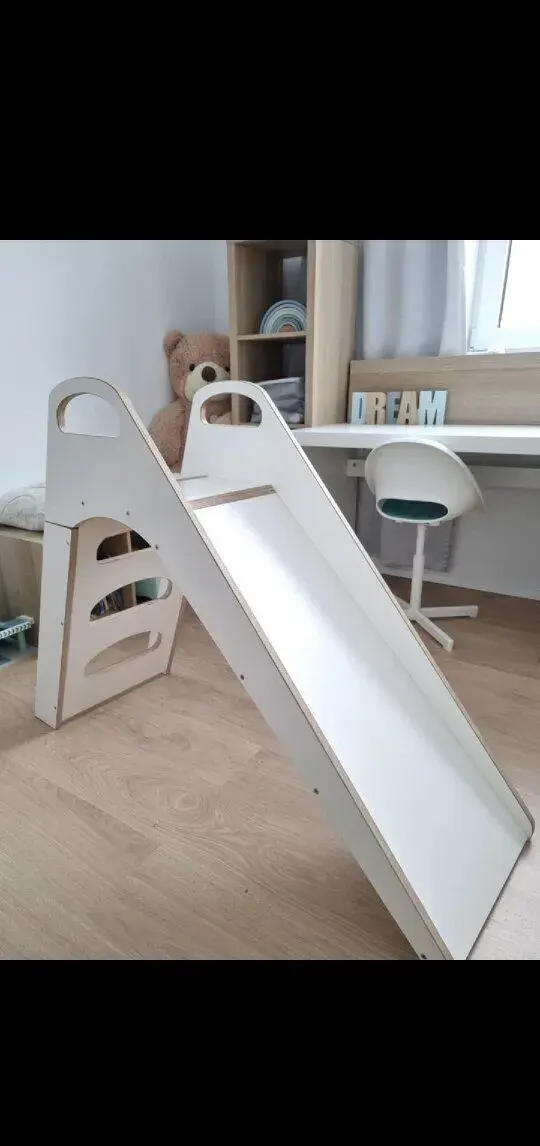 Velka drevena masivna smykalka Elisdesign