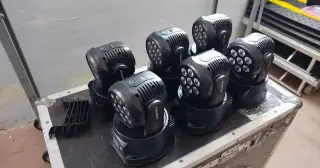LED mini hlava 90w 6x