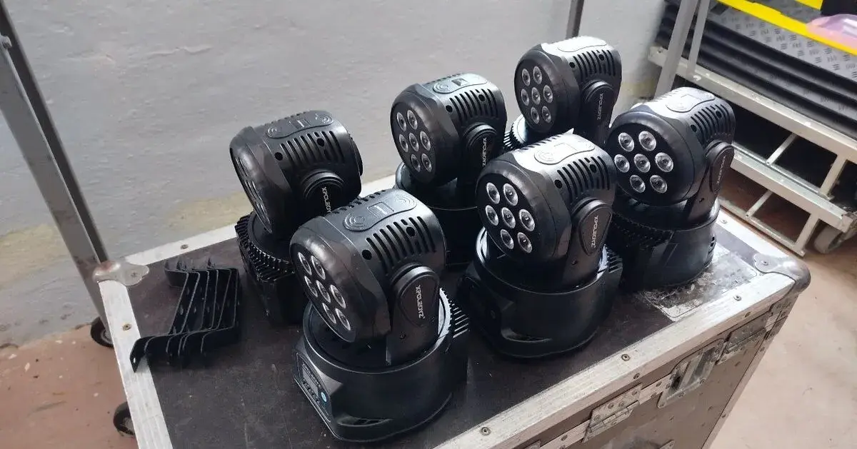 LED mini hlava 90w 6x