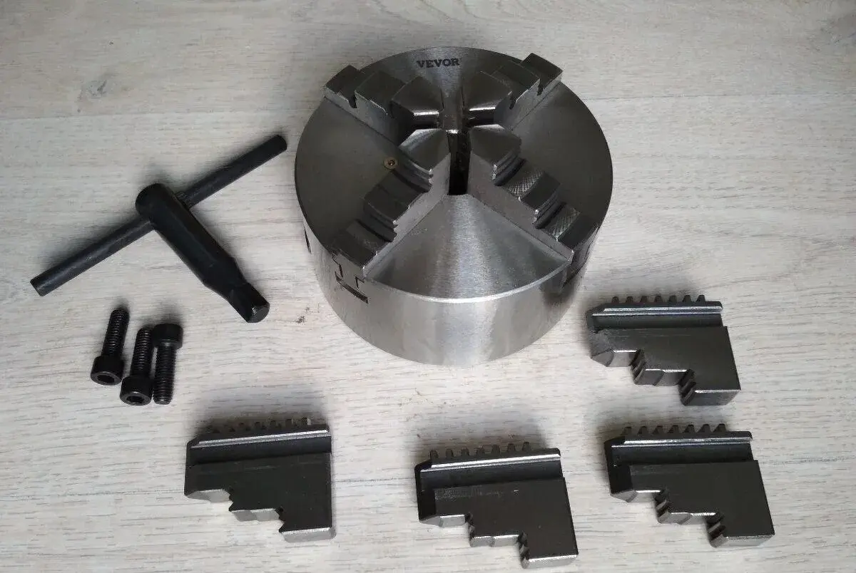 Univerzalne skľučovadlo 4-čeľusťové 125mm Samostrediace