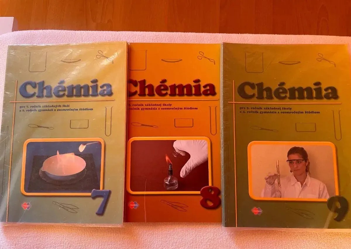 Chémia pre 7., 8. a 9. ročník ZŠ – Helena Vicenová – komplet