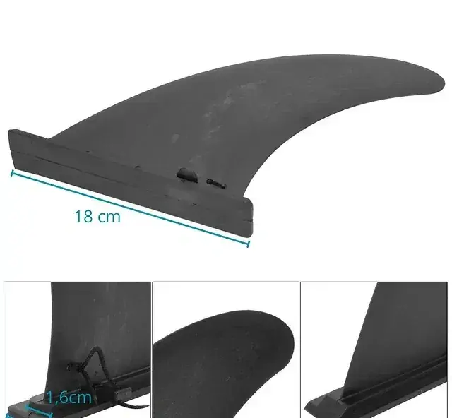 Nová plutva pre nafukovací paddleboard