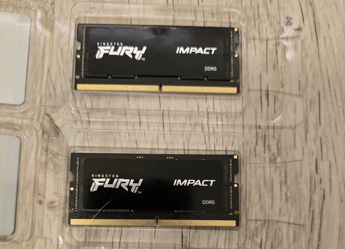 SODIMM Kingston FURY Impact 64GB (2x32GB) DDR5 5600MHz CL40