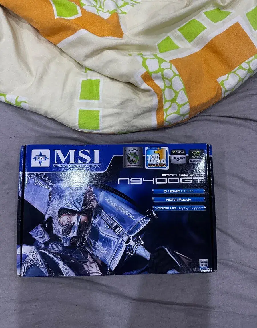 MSI GeForce 9400 GT 512 MB DDR2 – N9400GT