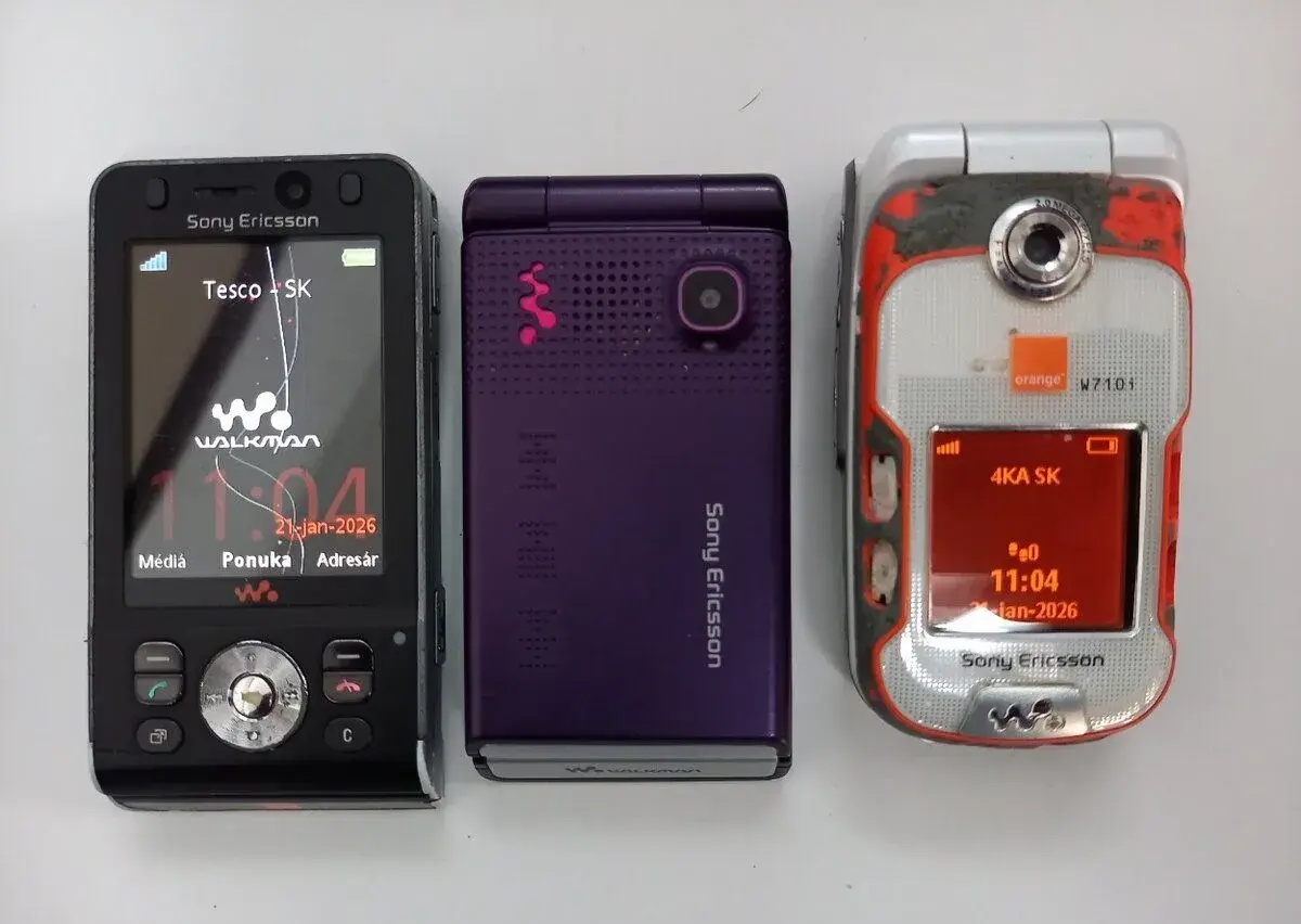 SONY ERICSSON staré tlačítkové