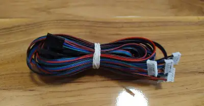 5ks , 1m dlhý Kábel Dupont2,54 (4pin) -PH 2.0 (6pin)