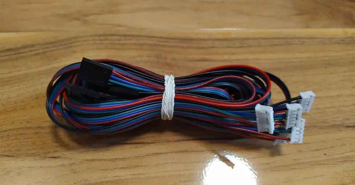 5ks , 1m dlhý Kábel Dupont2,54 (4pin) -PH 2.0 (6pin)