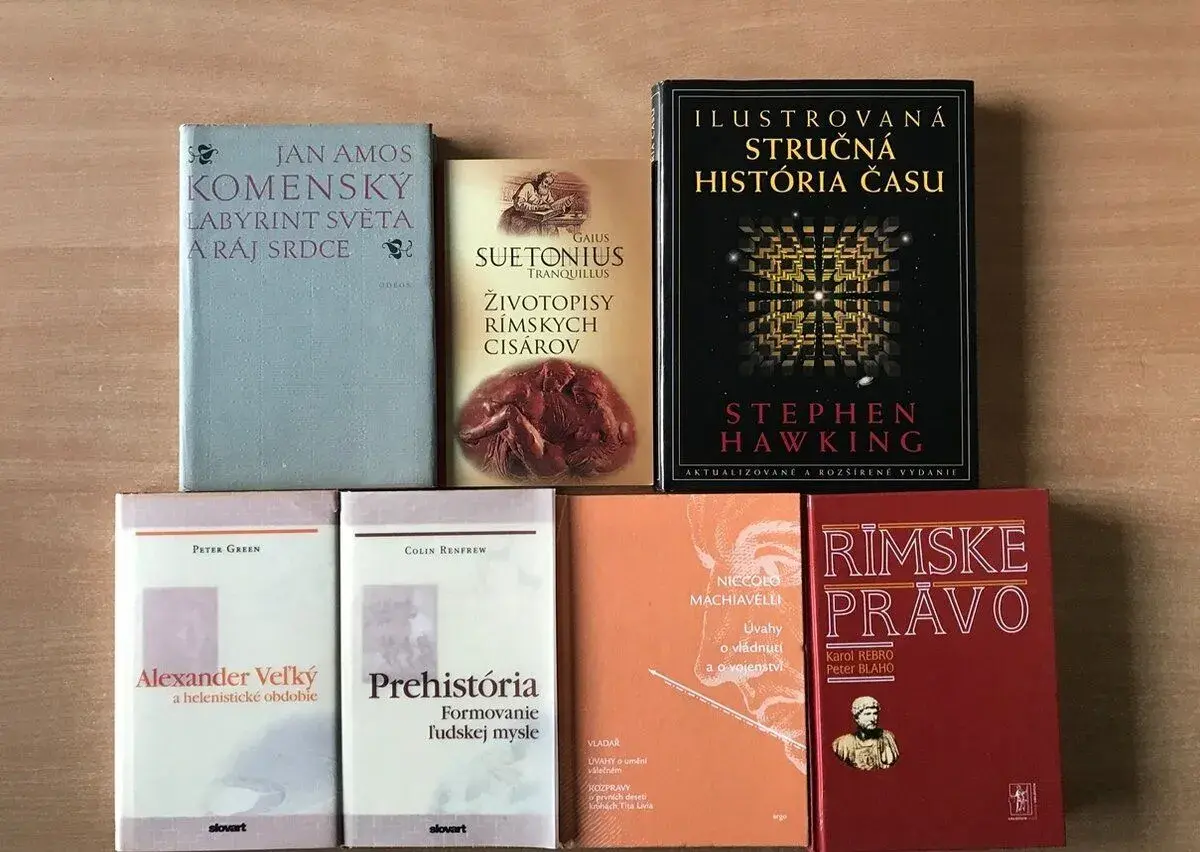 Komenský, Hawking, Machiavelli