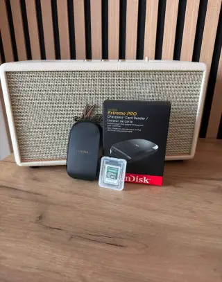 Delkin 256GB CFexpress Type B G4 + SanDisk Extreme čítačka