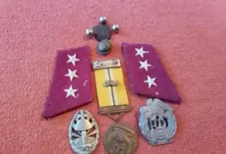 Odznak,vyznamenanie.