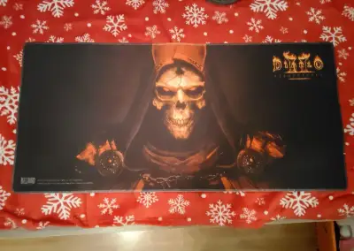 Diablo Resurrected podložka pod klávesnicu+myš