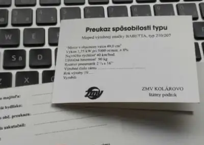 kartička babetta preukaz stella korado