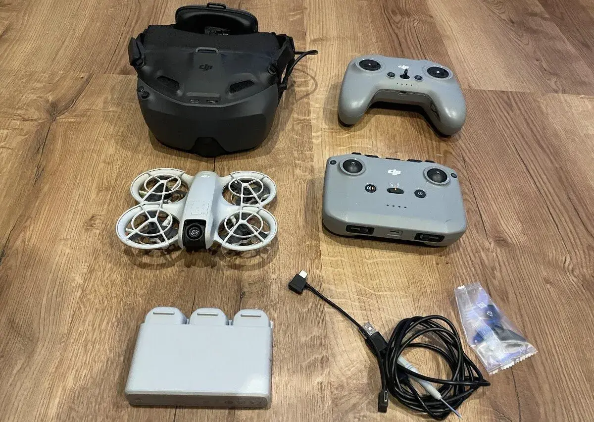 DJI NEO , DJI GOGGLES N3 , DJI FPV REMOTE CONTROLLER 3