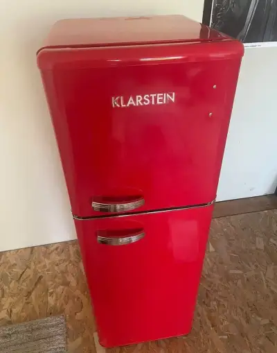 Klarstein Audrey – retro chladnička, nová nepouzívaná