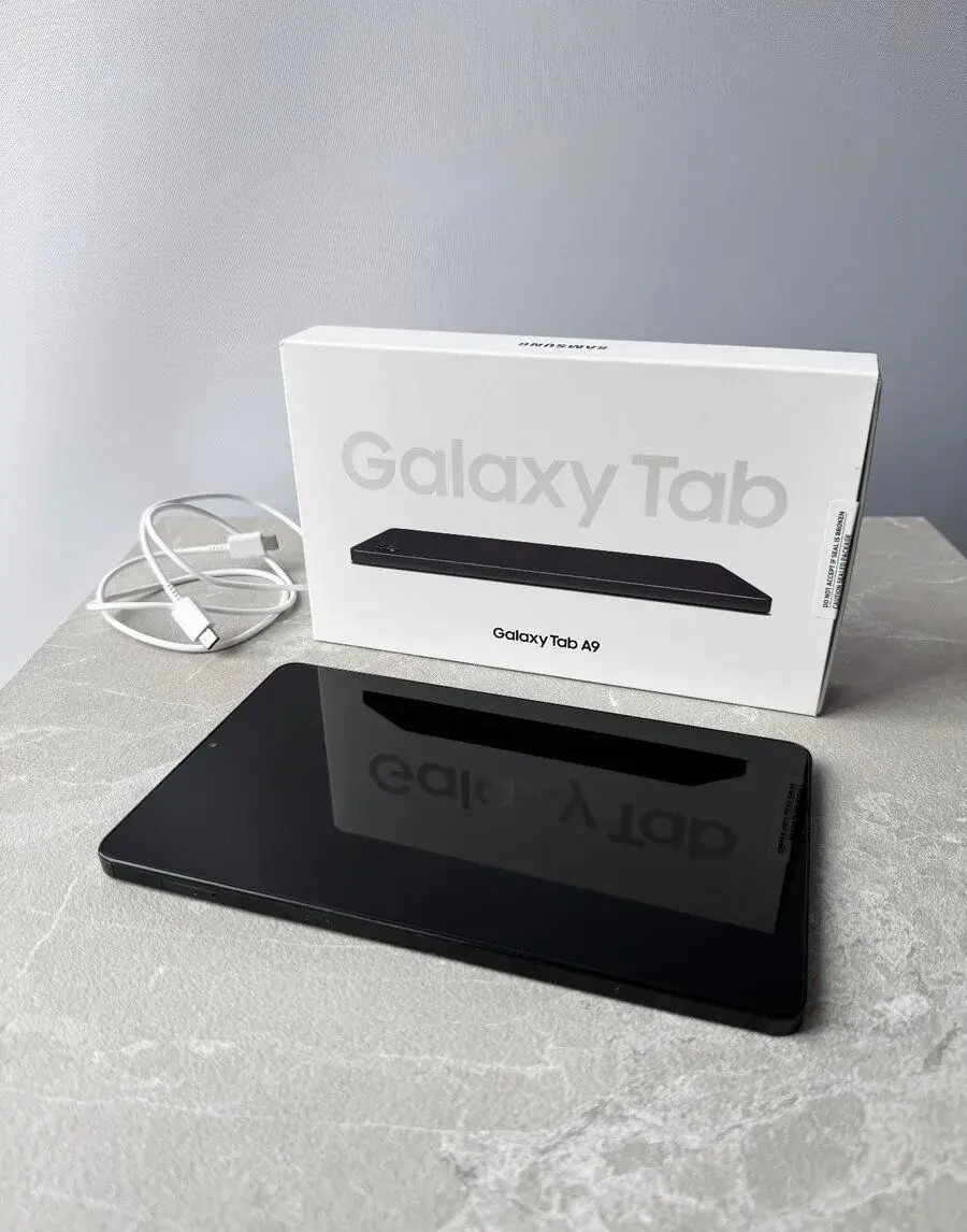 Samsung Galaxy Tab A9 SM-X115 čierny tablet komplet balenie
