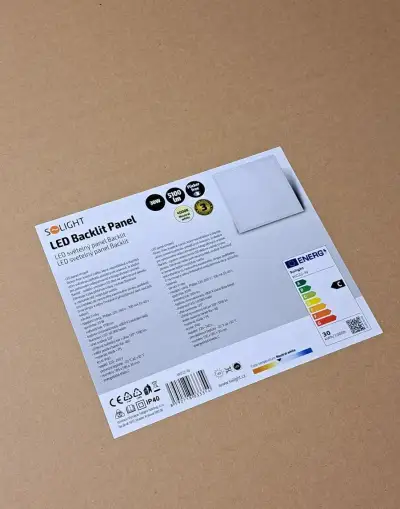 Solight Backlit Led panel 5ks nové