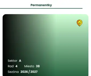 Permanentka Patrioti Levice Sezóna 2026/27