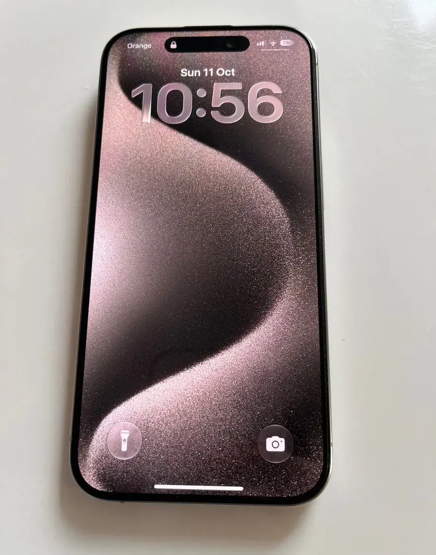 Apple iPhone 15 Pro 128 GB – Natural Titanium