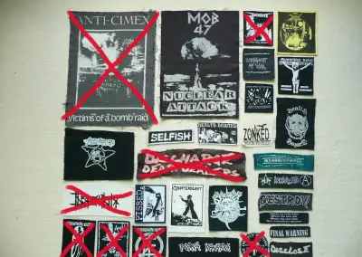 HC / punk / metal nasivky