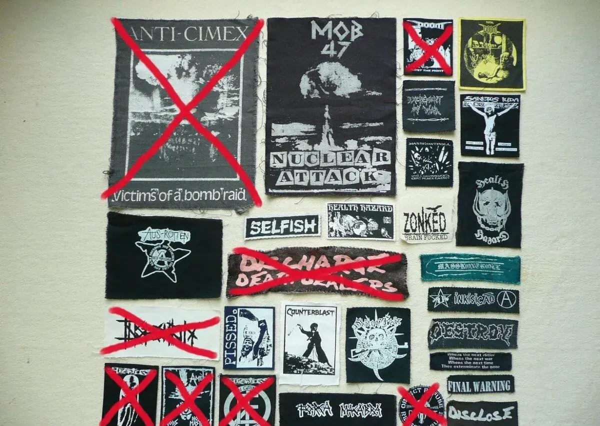 HC / punk / metal nasivky