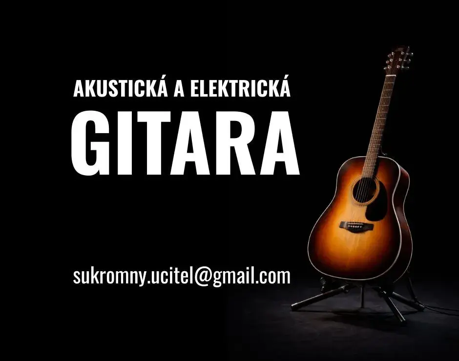 Súkromné hodiny gitary
