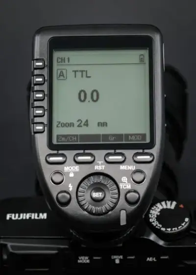 Godox XPro-F – profesionálny odpaľovač bleskov Fujifilm